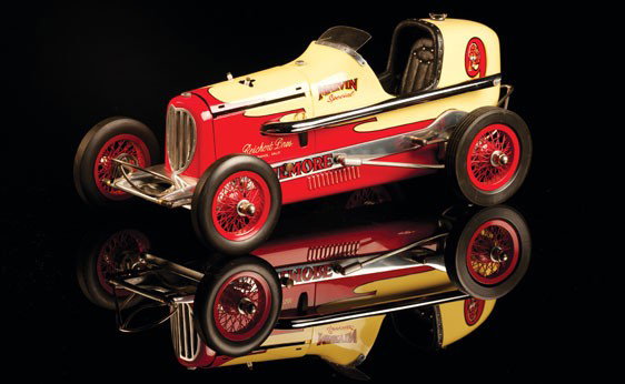 Bantam "Marvin Special" Gilmore Midget Race Car: OFFERED WITHOUT RESERVE Custom built by Marvin Reichert in approximately 1993. Outstanding in its detail with everything from a proper leather seat, engine-turned dash, spring-load bonnet latches and 