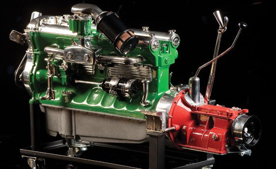 Model Duesenberg Engine - 2