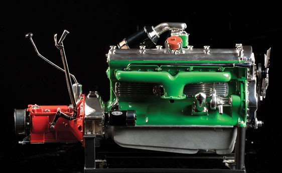 Model Duesenberg Engine - 7