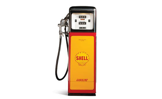 Shell Computing Gas Pump