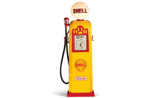 Shell Computing Gas Pump