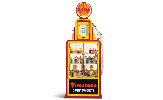 Shell Showcase Computing Gas Pump