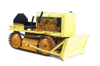 bulldozer pedal car