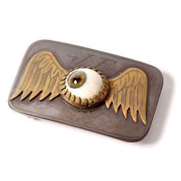 Von Dutch - Flying Eyeball Belt Buckle 