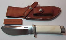 RANDALL CUSTOM RICK BOWLES BONE SKINNER KNIFE