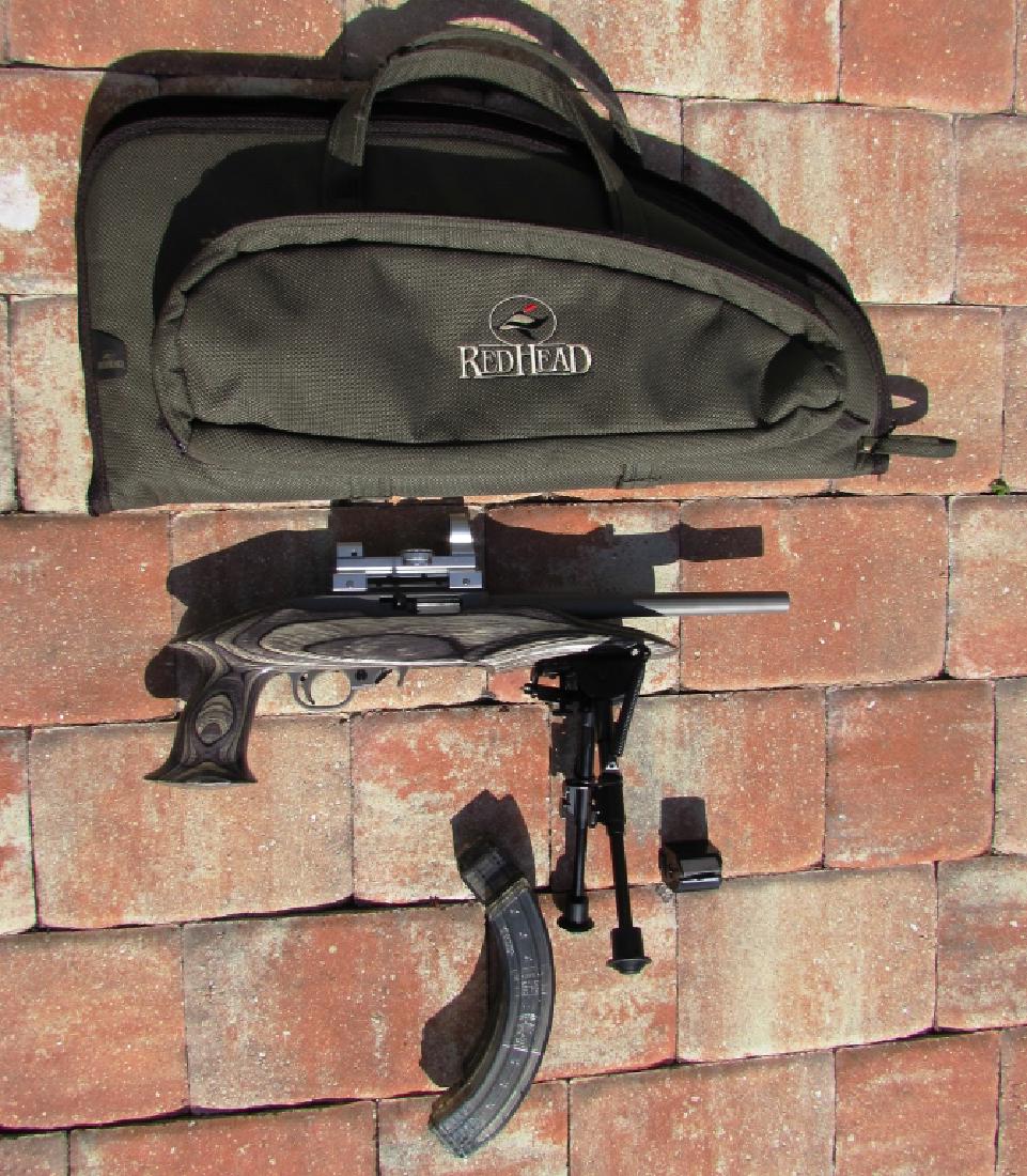 RUGER CHARGER .22 CAL SNIPER TYPE PISTOL MAGS CASE