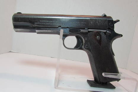 1914 COLT 1911 45 ACP ARMY PISTOL WWI WWII HANDGUN: 1914 COLT 1911 HAND GUN. .45 ACP. MODEL OF 1911 U.S. ARMY. Ser. #67487