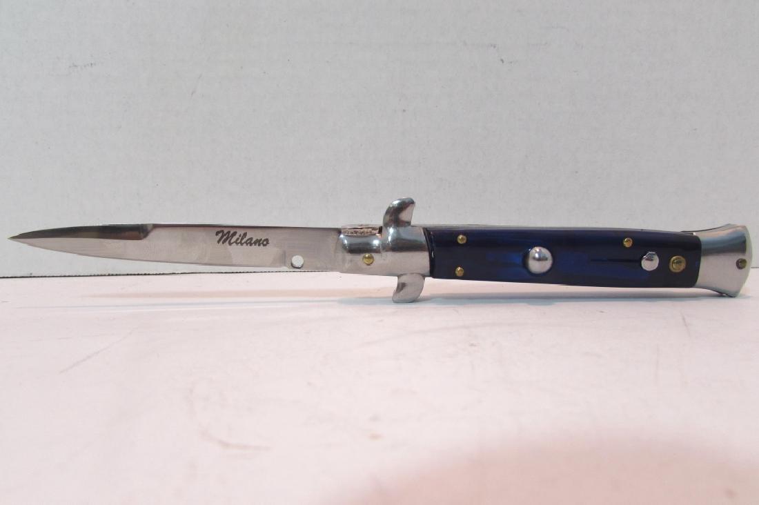 MILANO AUTOMATIC PUSHBUTTON SWITCHBLADE KNIFE