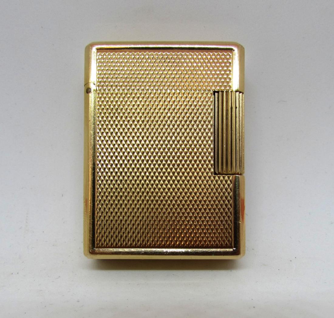 DUPONT VINTAGE GOLD FILLED BUTANE LIGHTER PARIS Mar 11, 2018