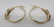 SAPPHIRE DIAMOND HOOP EARRINGS 14K YELLOW GOLD - 3