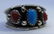 TURQUOISE CORAL RING STERLING SILVER 12 1/2 ML