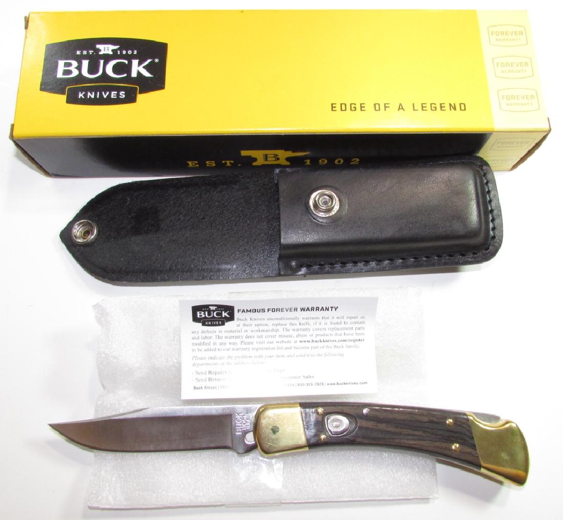 BUCK 110 AUTOMATIC SWITCHBLADE KNIFE (1 of 5)