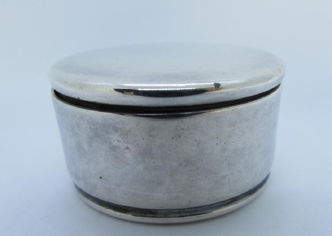 SMUGGLER PILL BOX STERLING SILVER RING GIFT VANITY (1 of 4)