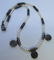PEARL STERLING SILVER 14K GOLD BEAD NECKLACE