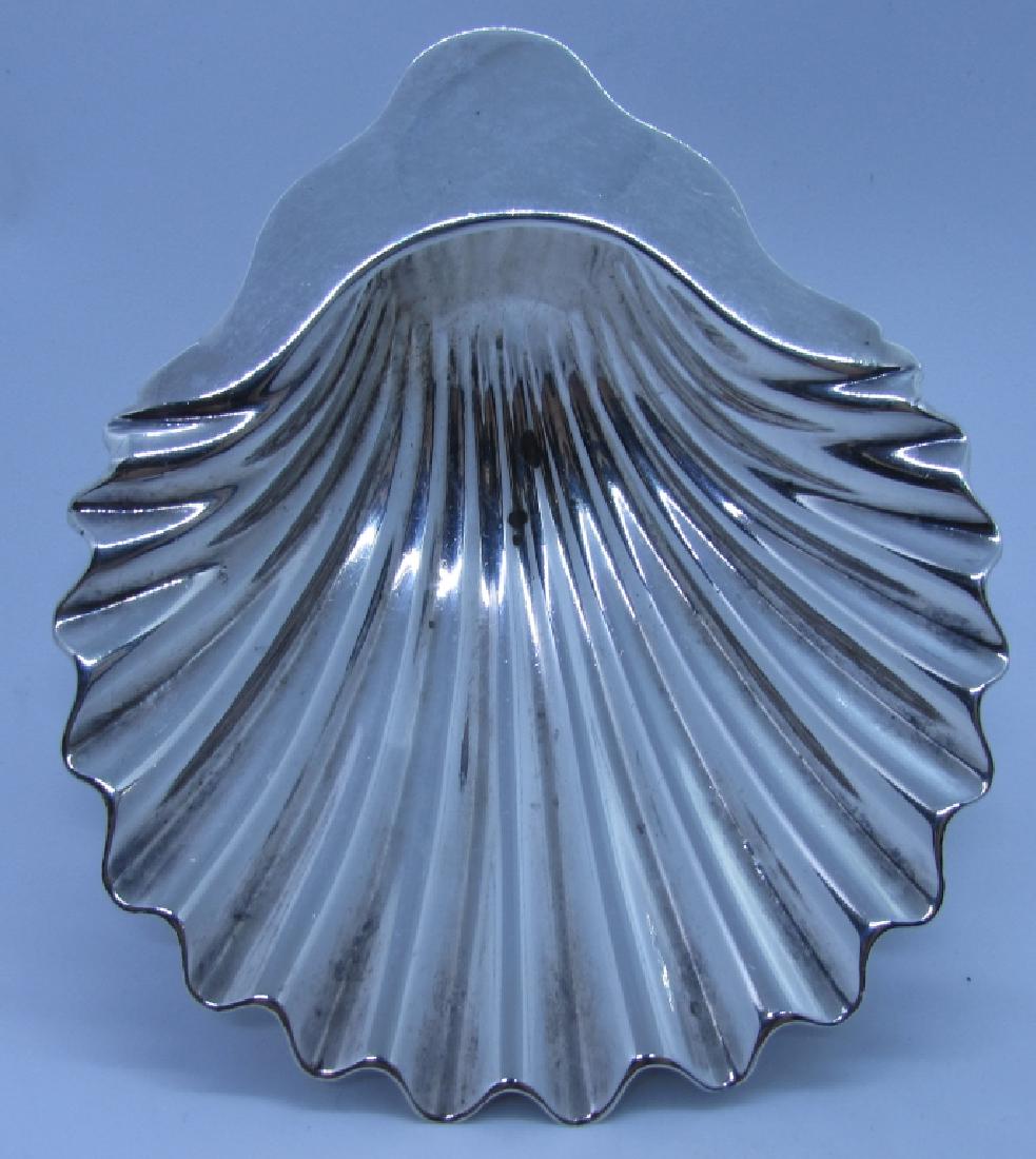 1886 ENGLISH SHELL DISH BOWL STERLING SILVER (1 of 4)