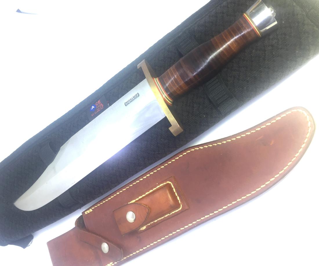 RANDALL KNIFE #12-11" SMITHSONIAN BOWIE KNIFE (1 of 6)