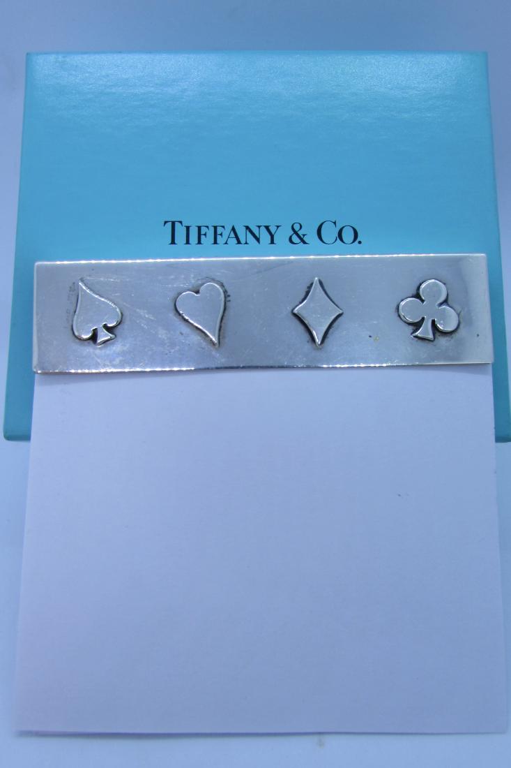 TIFFANY & CO BRIDGE NOTEPAD HOLDER STERLING SILVER (1 of 3)