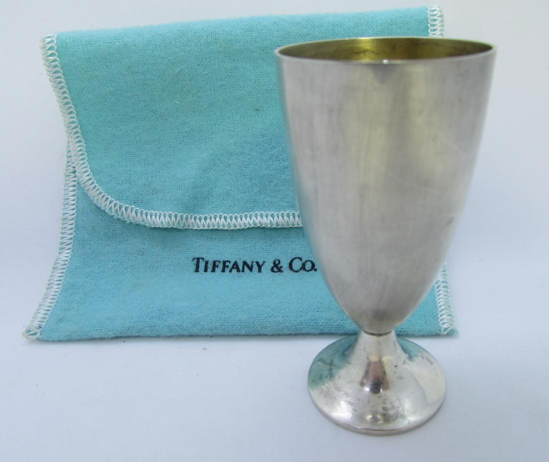 TIFFANY & CO CORDIAL KIDDISH CUP STERLING SILVER (1 of 5)