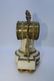 FRENCH MANTLE CLOCK CHIME HOUR MARBLE GOLD GILT - 5