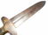 CONFEDERATE BOWIE KNIFE FOOT SWORD DAGGER BRONZE - 3