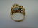 10CT LAVENDER & GREEN JADEITE JADE RING 14K GOLD - 3