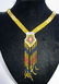 APACHE MICRO BEADED NECKLACE NATIVE AMERICAN GLASS - 3