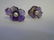 CARVED AMETHYST PEARL EARRINGS 14K GOLD