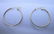 14K YELLOW GOLD HOOP EARRINGS