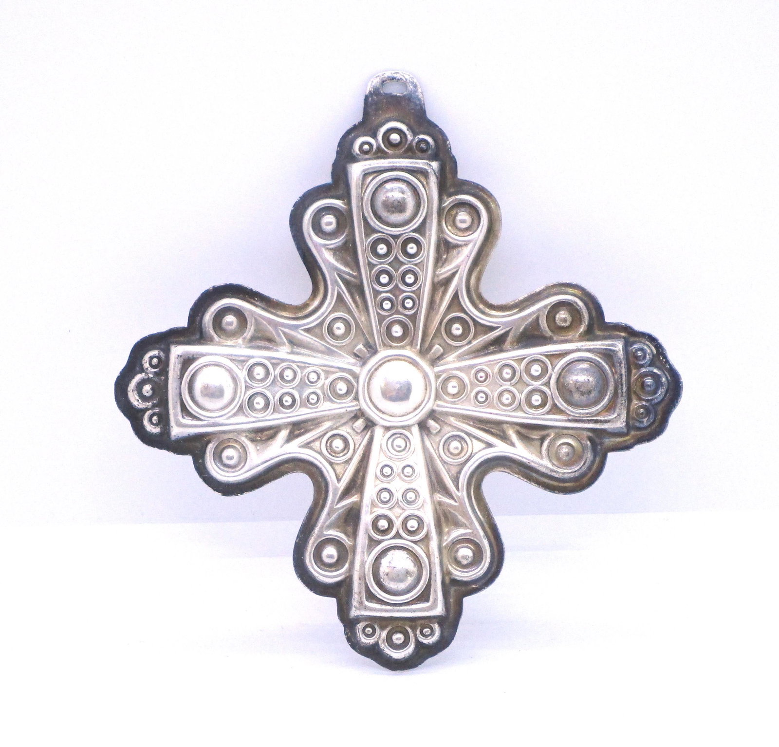 1972 CHRISTMAS CROSS STERLING SILVER REED & BARTON (1 of 3)