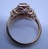 2 CARAT RUBY DIAMOND 14K ROSE GOLD RING SIZE 7 - 3