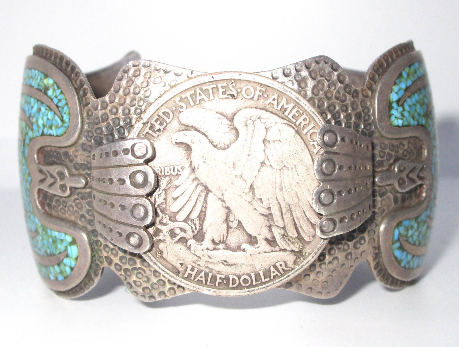 CHARLIE SINGER CUFF BRACELET STERLING SILVER (1 of 5)