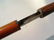 ANTIQUE VICTORIAN GUN CANE WOOD WALKING STICK 8mm - 8