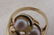 8 PEARL DIAMOND RING 14K GOLD CLUSTER 6 GRAMS - 4