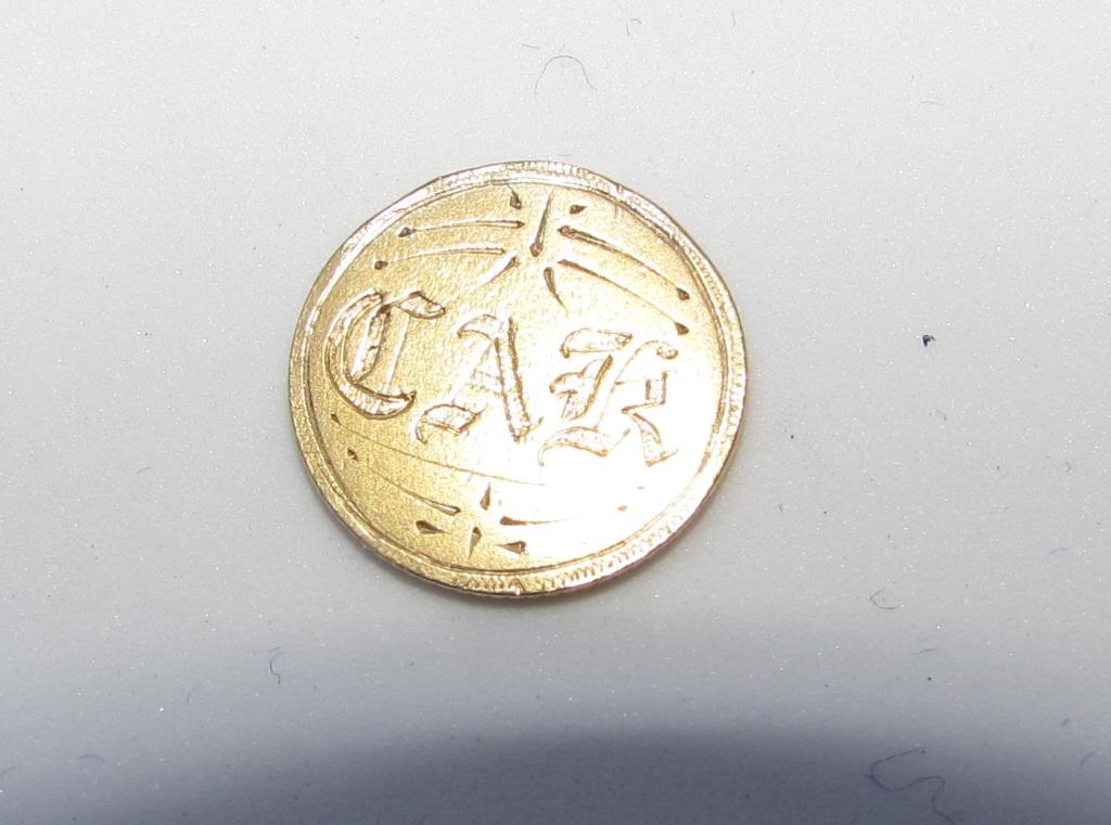 1850s GOLD DOLLAR COIN LOVE TOKEN 22K: LOVE TOKEN WITH NO DATE BUT IT IS A US GOLD 1 DOLLAR COIN FROM THE 1848-1858 22K GOLD. (US SHIPPING $8)