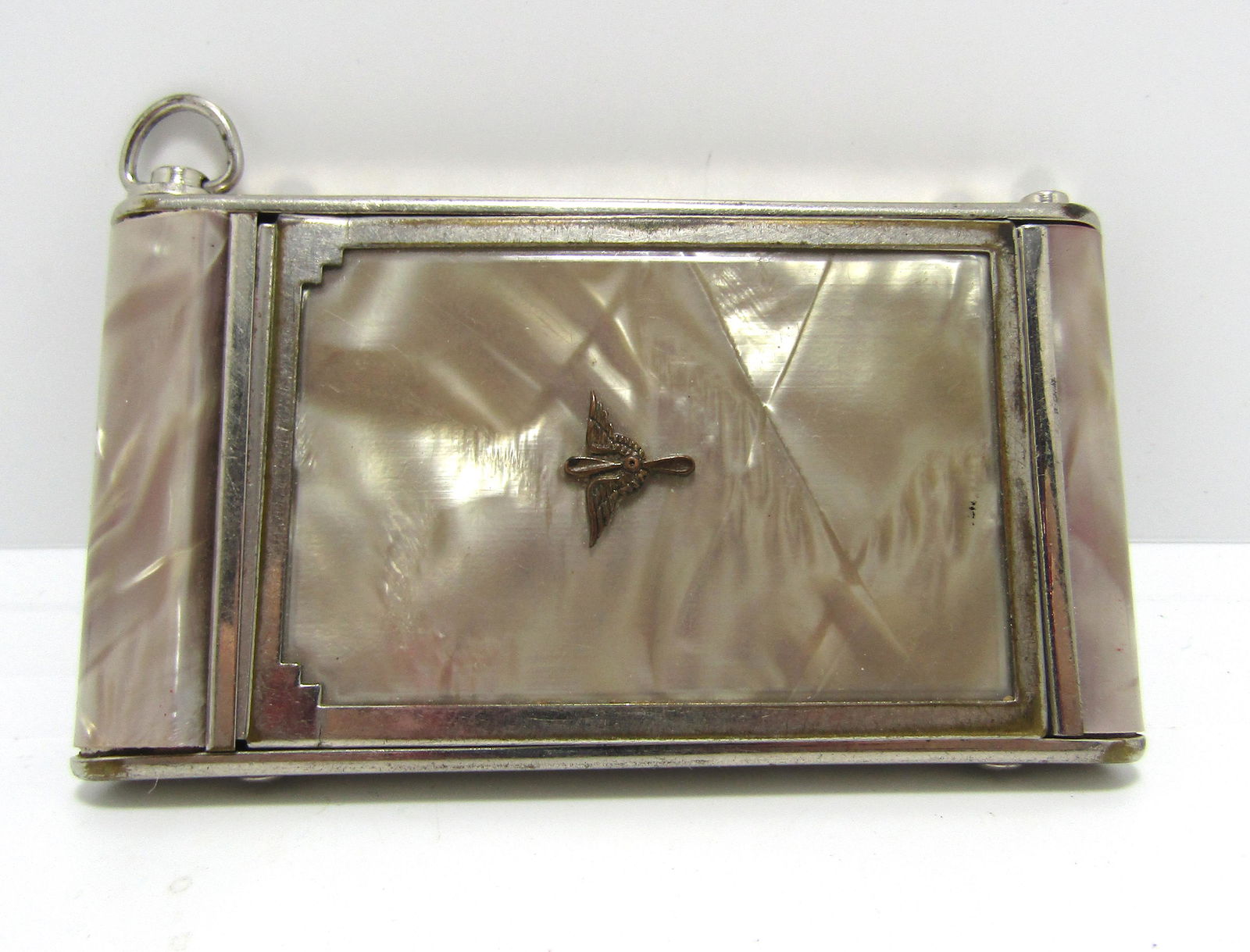 WWII USAAF AIR FORCE WINGS SWEETHEART COMPACT (1 of 6)