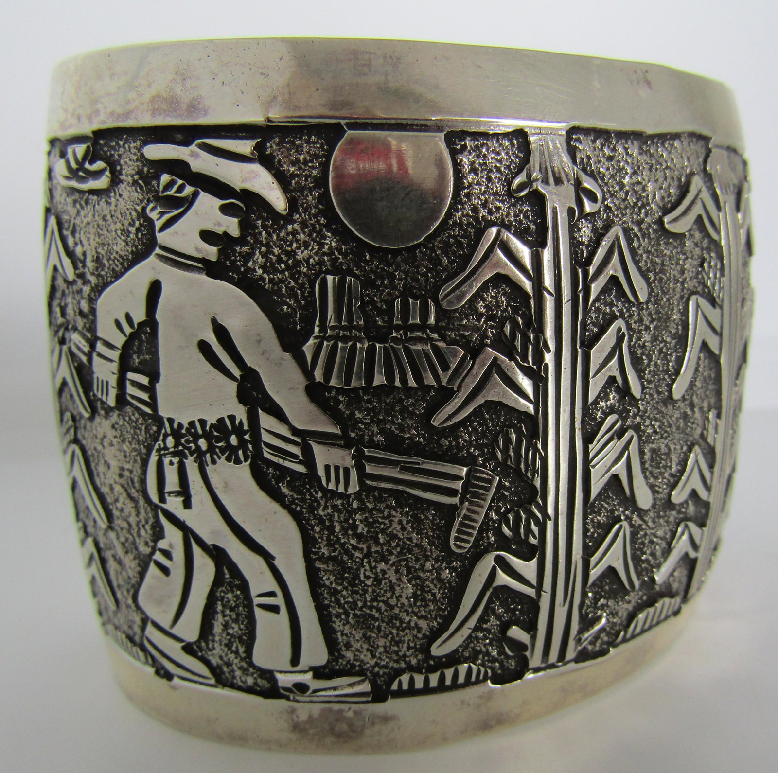BECENTI STORYTELLER CUFF BRACELET STERLING SILVER (1 of 6)