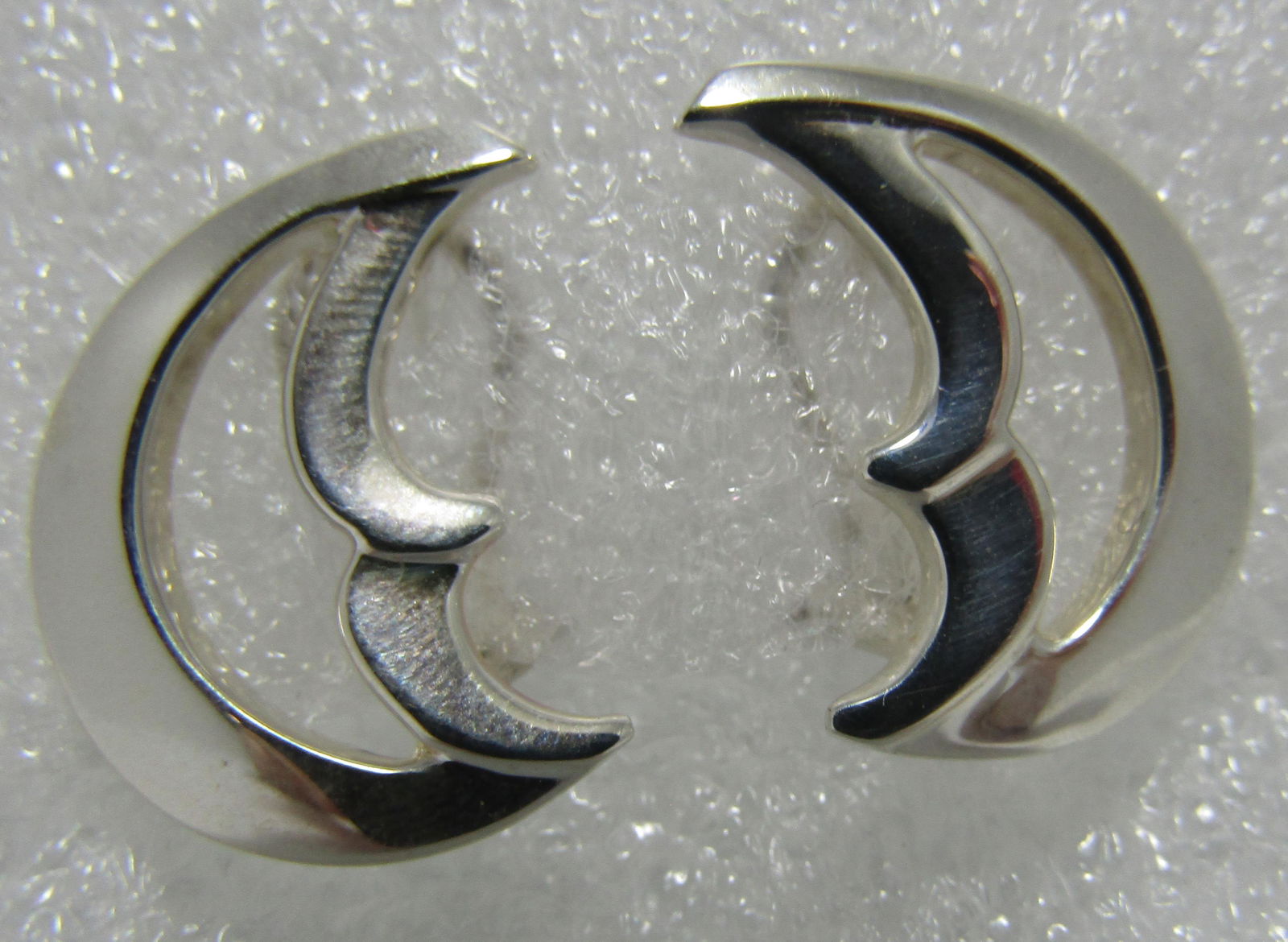 TIFFANY & CO EARRINGS STERLING SILVER PICASSO (1 of 4)