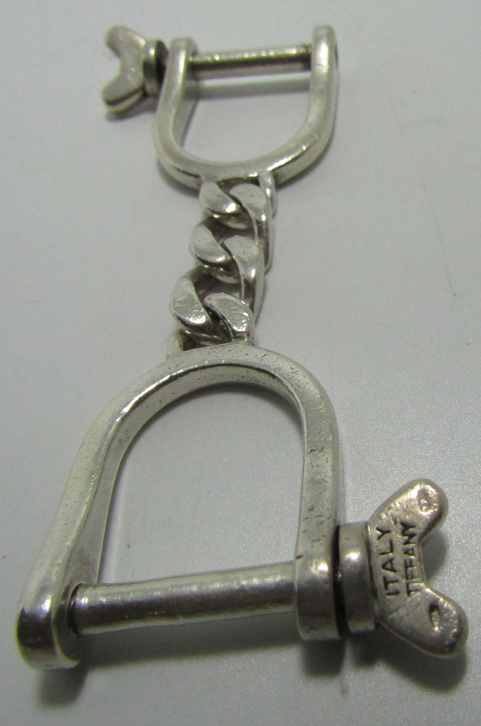 TIFFANY KEYCHAIN STERLING SILVER KEYRING (1 of 5)