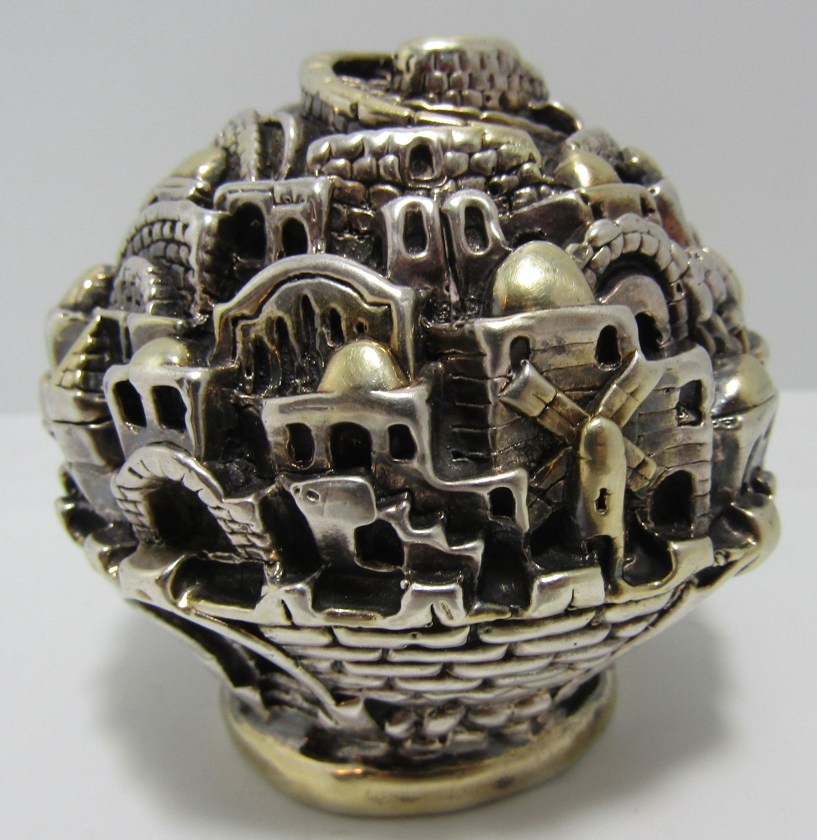 JERUSALEM STERLING SILVER PAPERWEIGHT SAM PHILIPE (1 of 6)