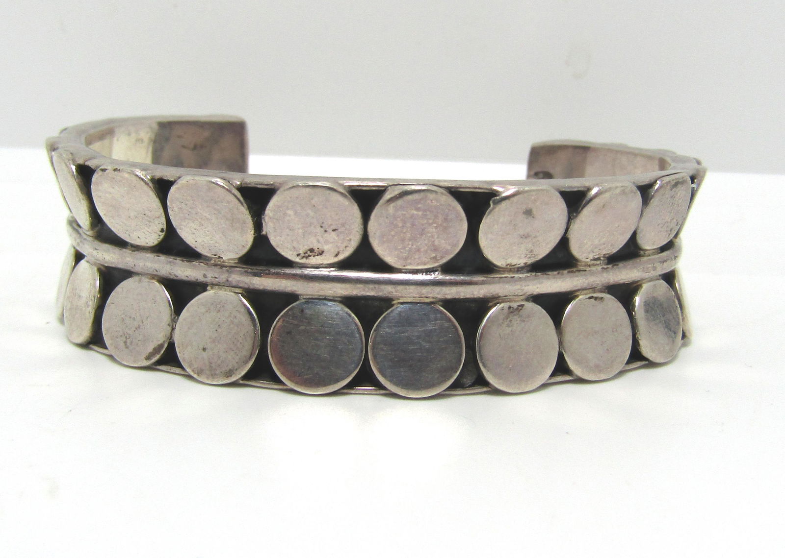 TAXCO TM-176 SHADOWBOX DOT DESIGN STERLING MEXICO (1 of 3)