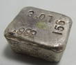 3 OZ PURE SILVER INGOT BAR