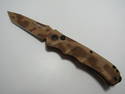 SCHRADE CAMO SWITHBLADE KNIFE