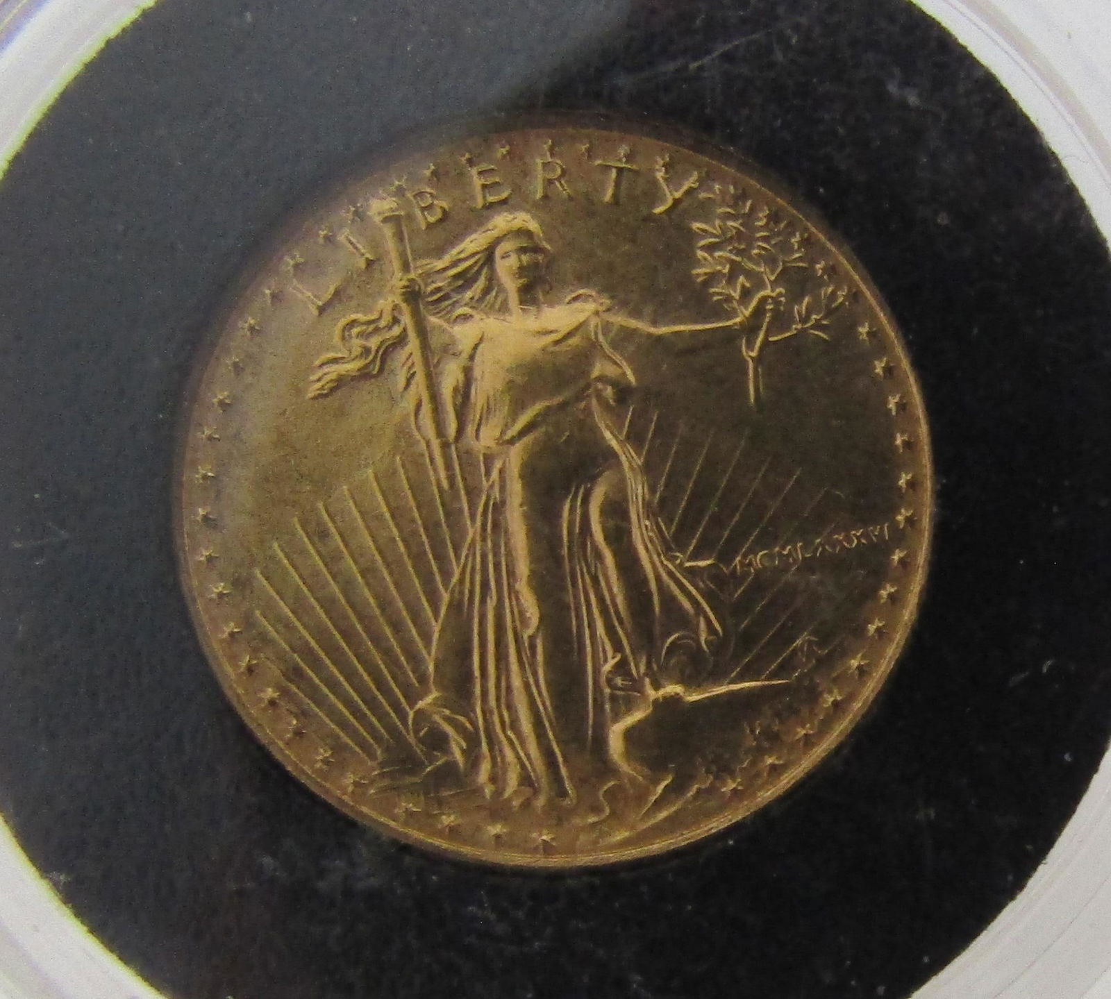 1986 US $5 GOLD EAGLE FIRST YEAR ROMAN NUMERAL (1 of 2)