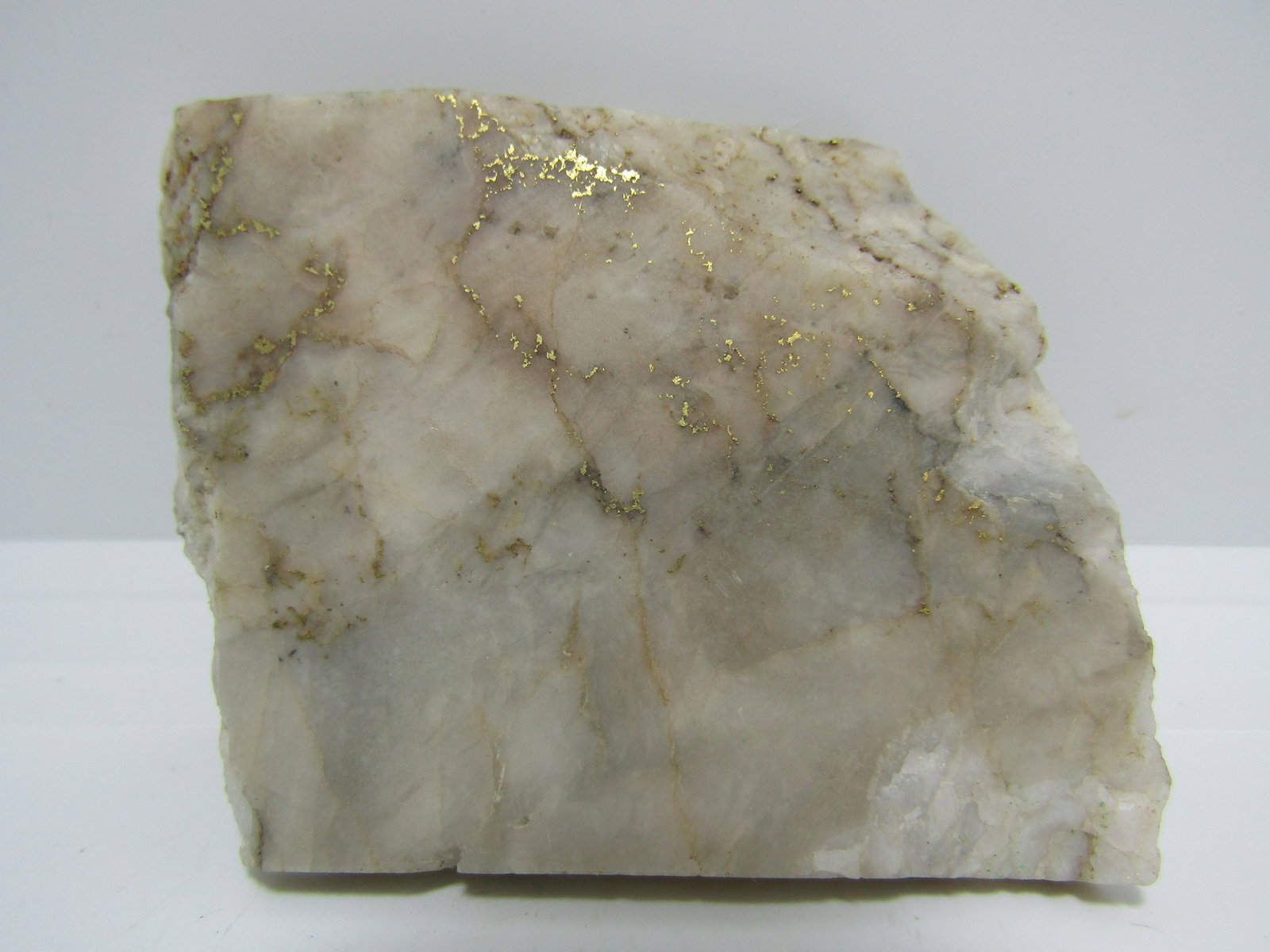 GOLD VEIN QUARTZ SPECIMEN 77.8 GRAMS (1 of 10)