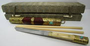 CHINESE KNIFE & CHOP STICK DINNER SET