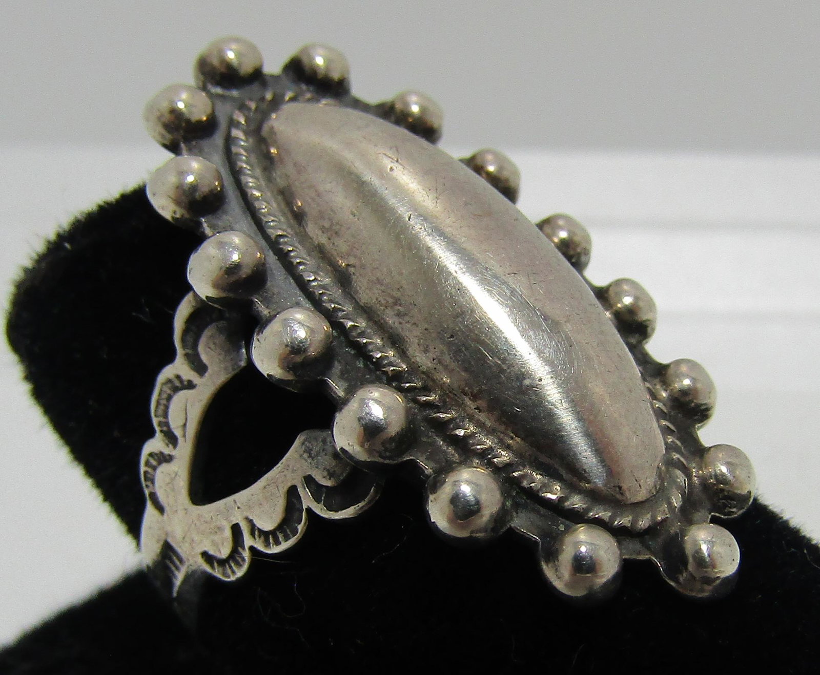 FRED HARVEY ERA RING STERLING SILVER SIZE 6 (1 of 6)