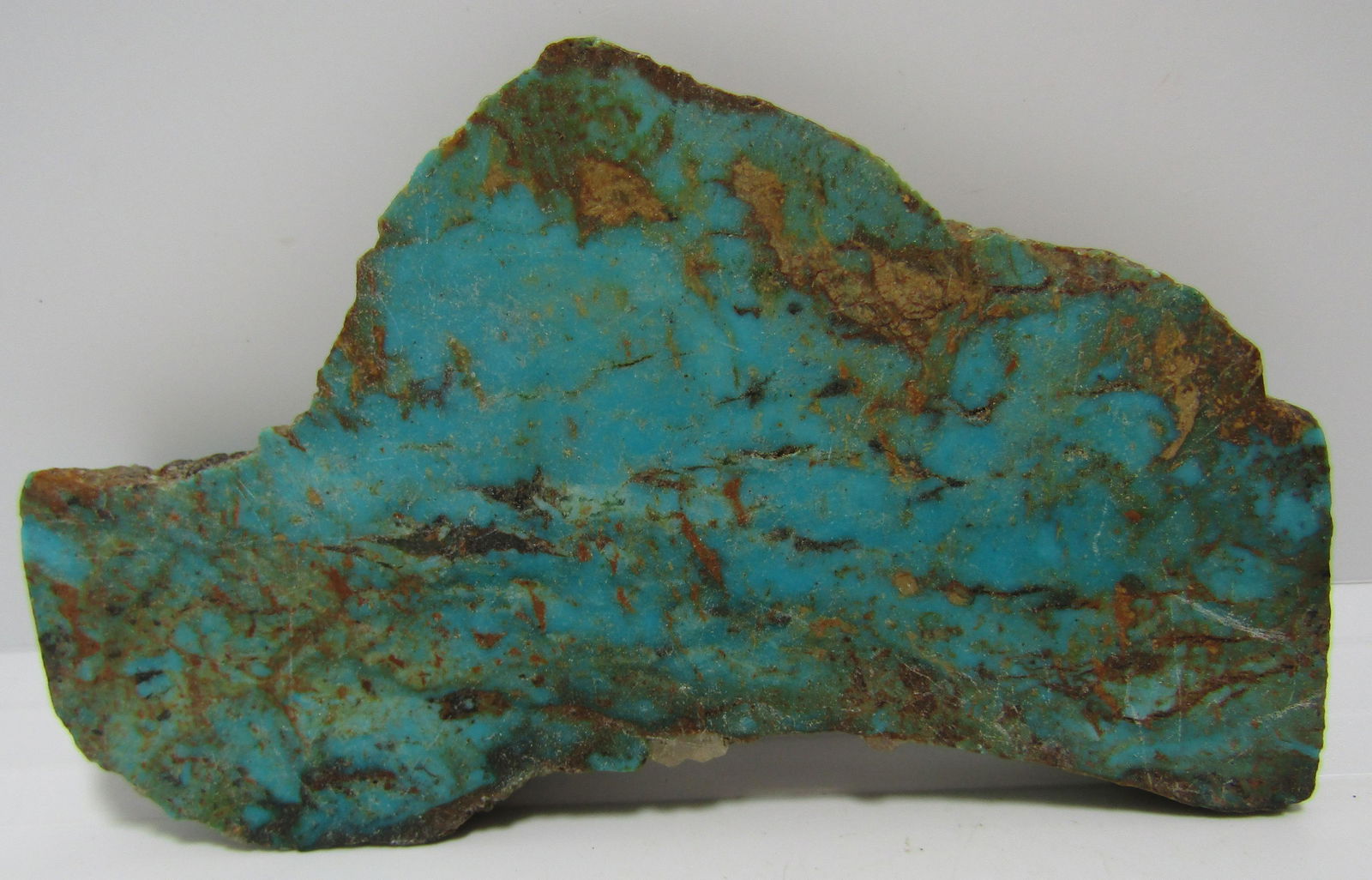 NUMBER 8 TURQUOISE SLAB ROUGH 399 CARATS (1 of 3)