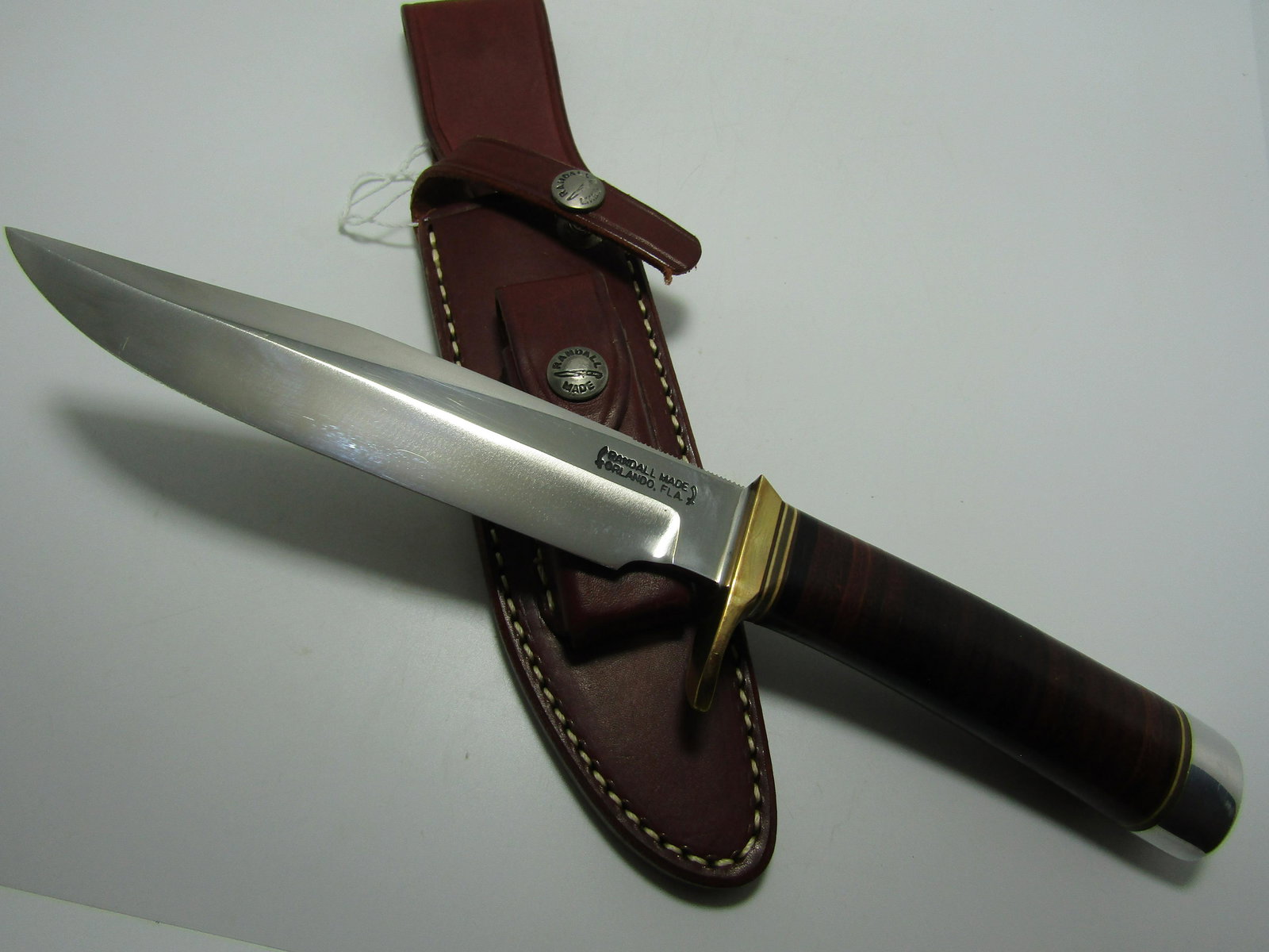 RANDALL MADE HUNTING FIGHTING KNIFE MODEL 1 SHEATH (1 of 2)