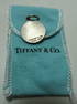 TIFFANY & CO TAG PENDANT CHARM STERLING SILVER