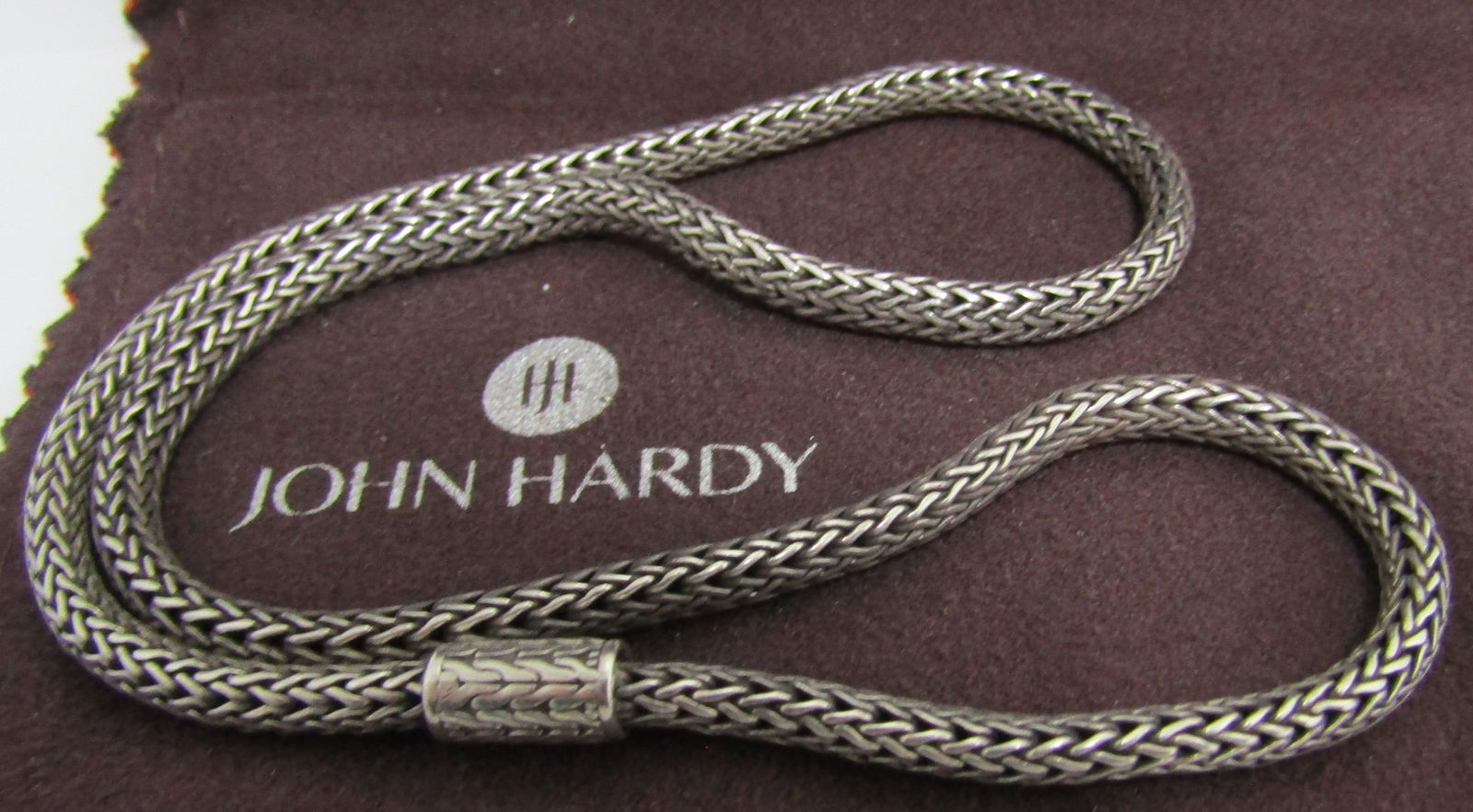 JOHN HARDY STERLING SILVER WHEAT LINK NECKLACE (1 of 4)